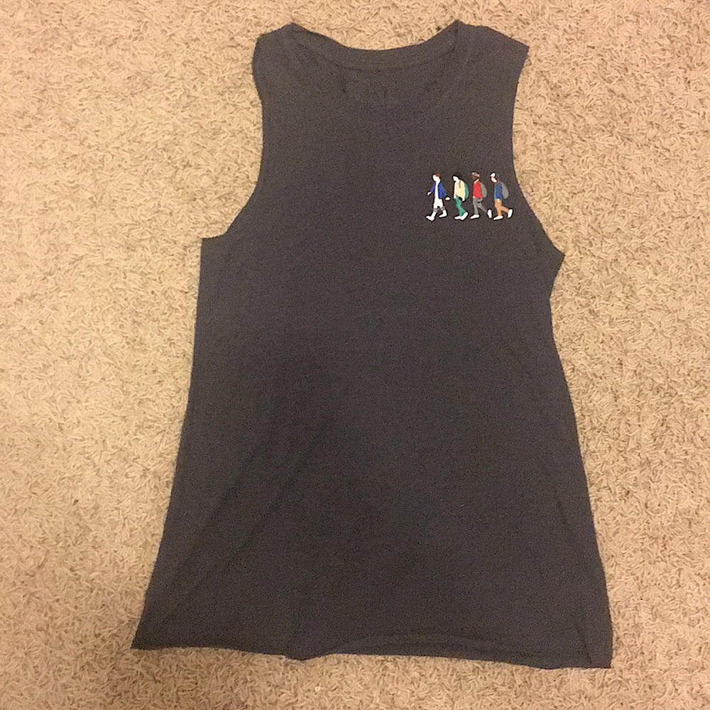 Stranger Things Embroidered Tank Top